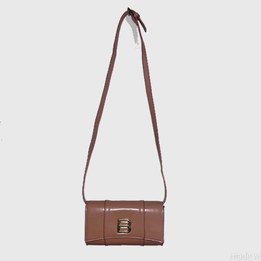 B bag ! In color peach beige :) cocktail bag